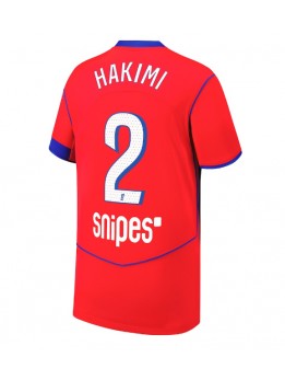 Paris Saint-Germain Achraf Hakimi #2 Rezervni Dres 2025-26 Kratak Rukavima